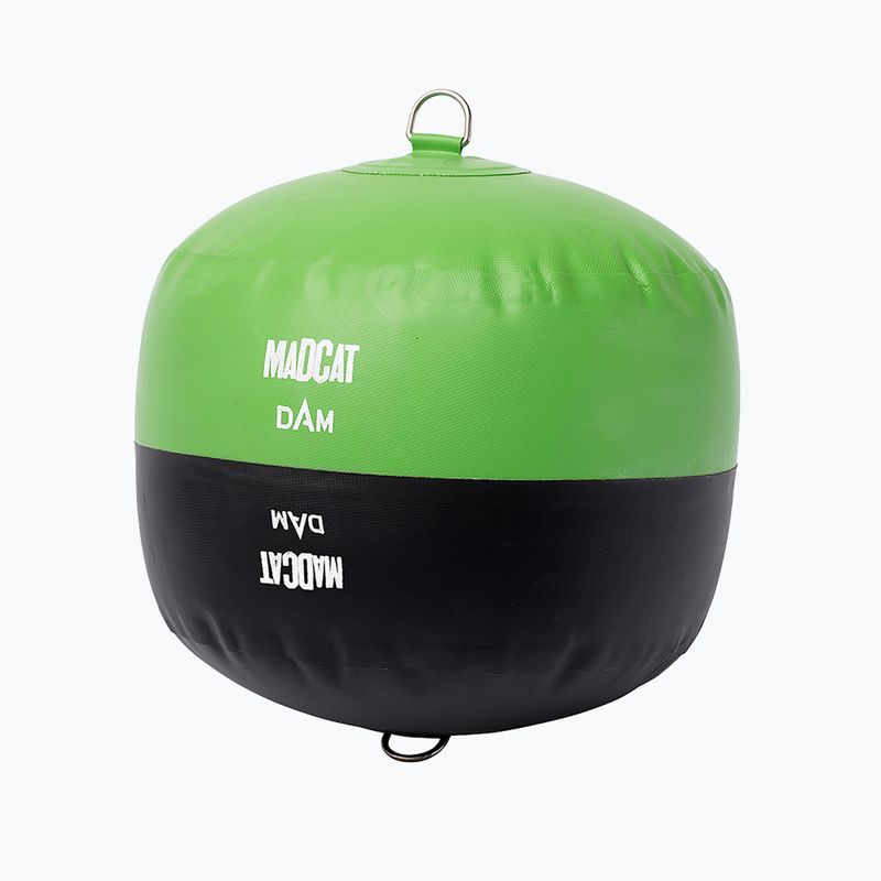 Nafukovací bezdušová bójka Madcat černá/zelená 56840