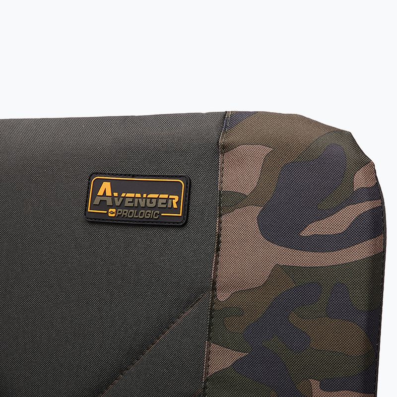 Prologic Avenger Relax Camo Chair W/Armreststs & Covers šedozelená PLB027 2