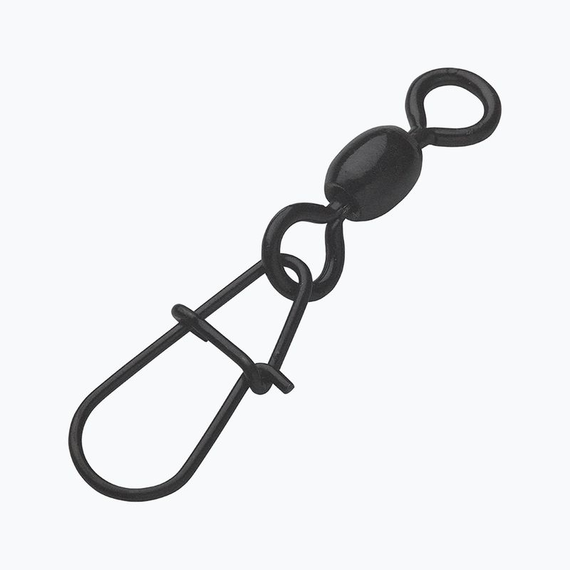 MADCAT Stainles Ball Bearing Swivels Egg Snap black 70913 2