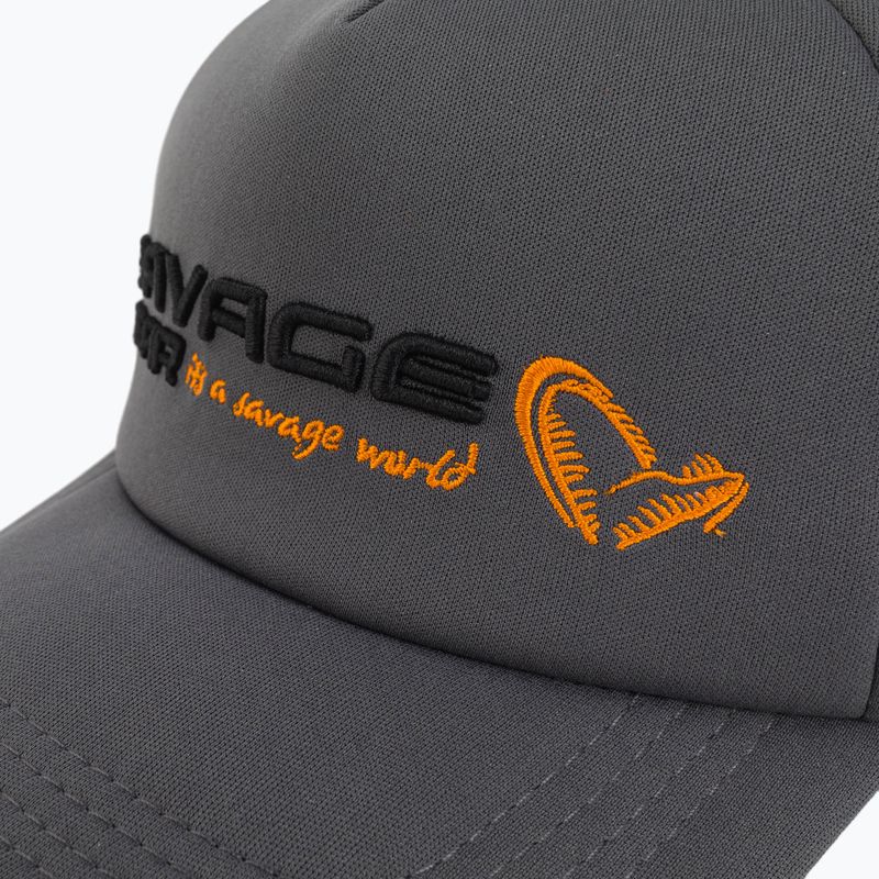 Rybářská čepice s kšiltem Savage Gear Classic Trucker Cap One Size šedá 73708 5