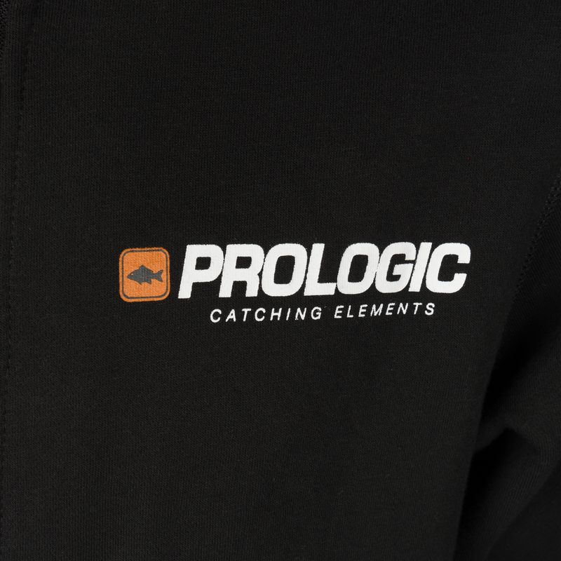 Rozepínaná rybářská mikina Prologic Eden Zip Hoodie černá 73753 3