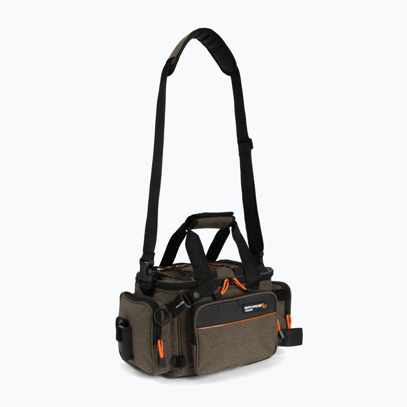 SavageGear Specialist Soft Lure Bag 1 Box 10 sáčků hnědá 74240 2