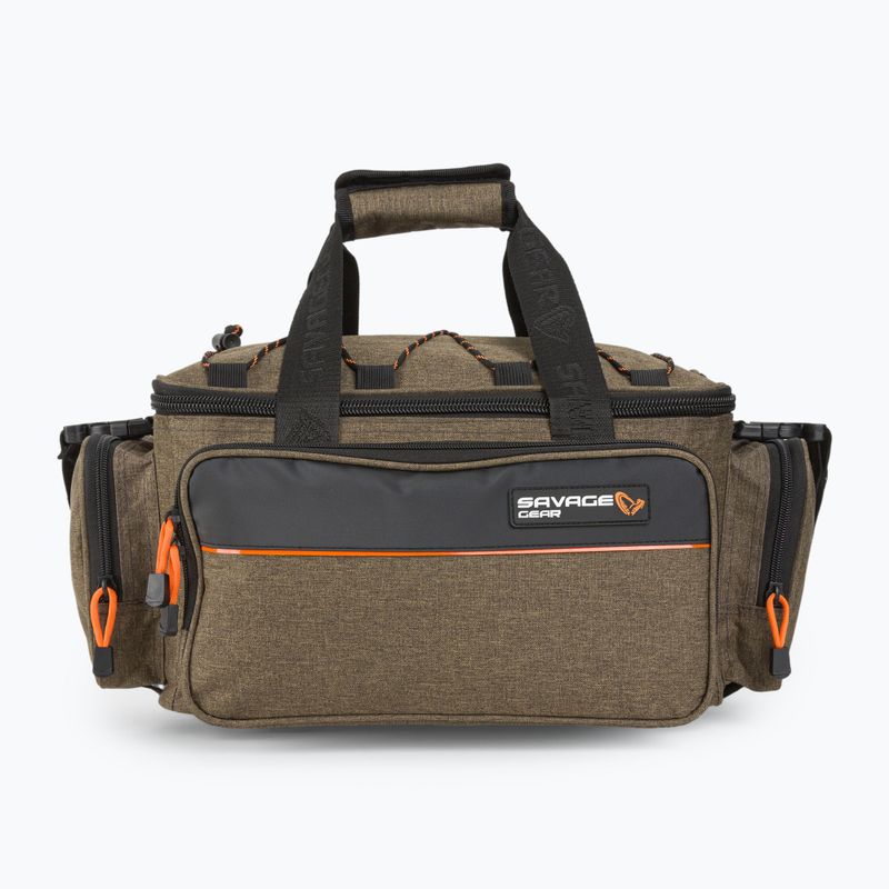 Rybářská taška SavageGear System Carryall hnědá 74245