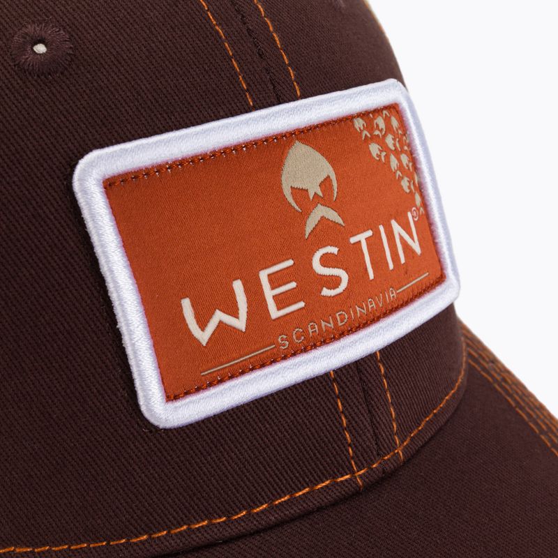 Westin Hillbilly Trucker hnědá nastavitelná baseballová čepice A27 5