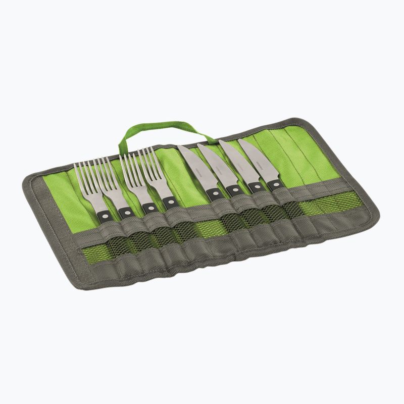 Outwell Bbq Cutlery turistické příbory + pouzdro černá a stříbrná 650666 2