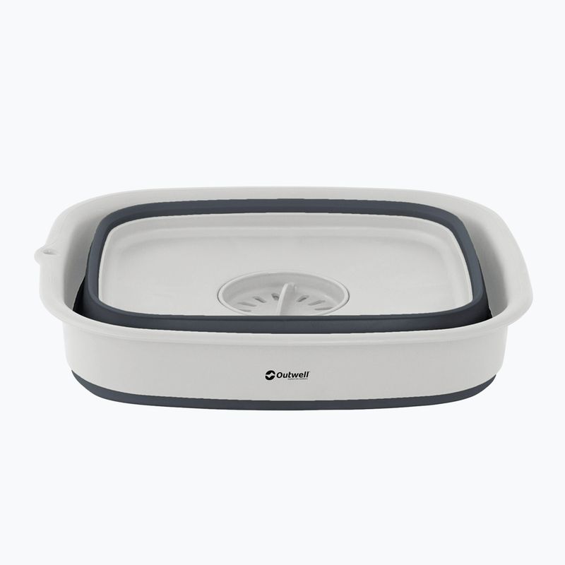 Outwell Collaps Wash Bowl Drain navy blue-grey 650973 skládací mísa 4