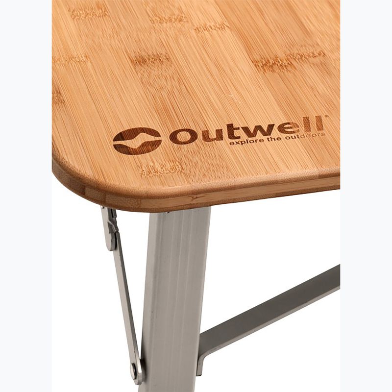 Turistický stůl Outwell Custer L brown 3