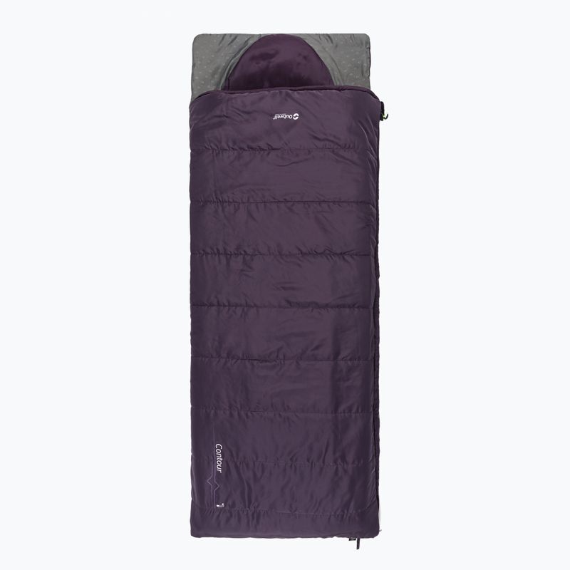 Spací pytel Outwell Contour fialový 230364