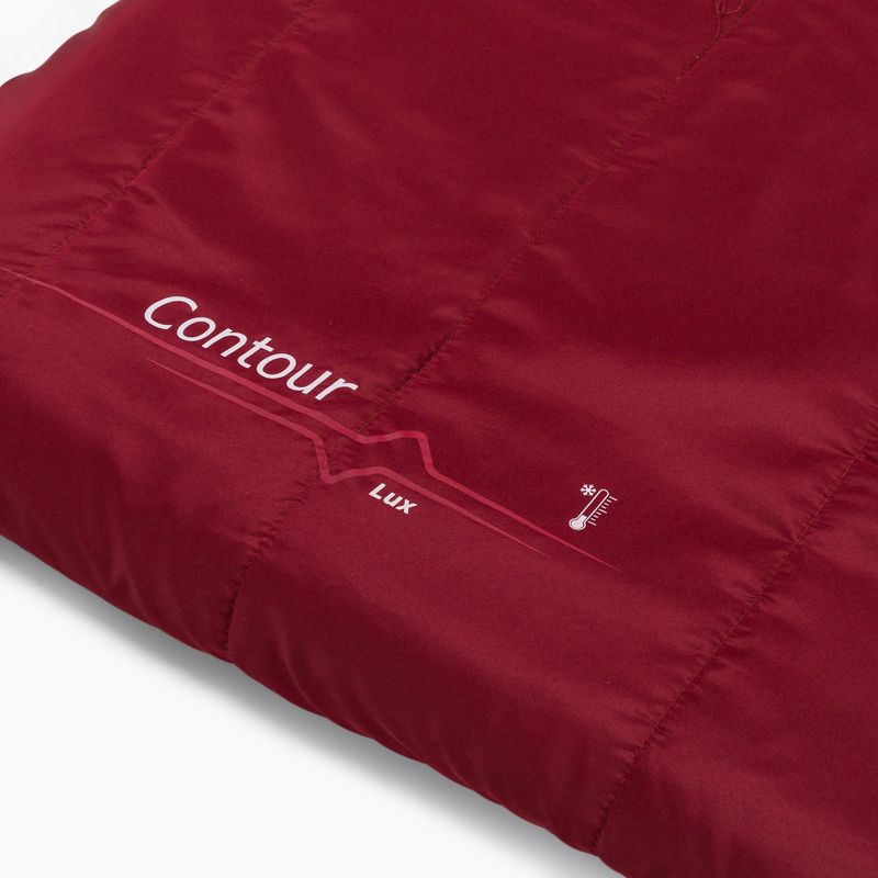 Spací pytel Outwell Contour Lux bordó 230367 5