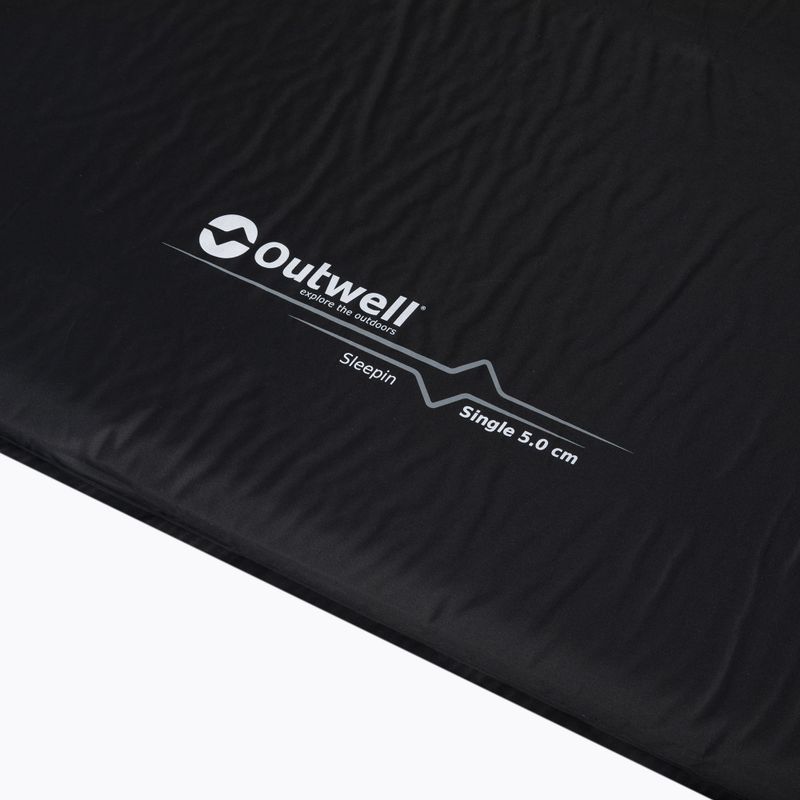 Samonafukovací karimatka Outwell Sleepin Single 5 cm černá 400031 3
