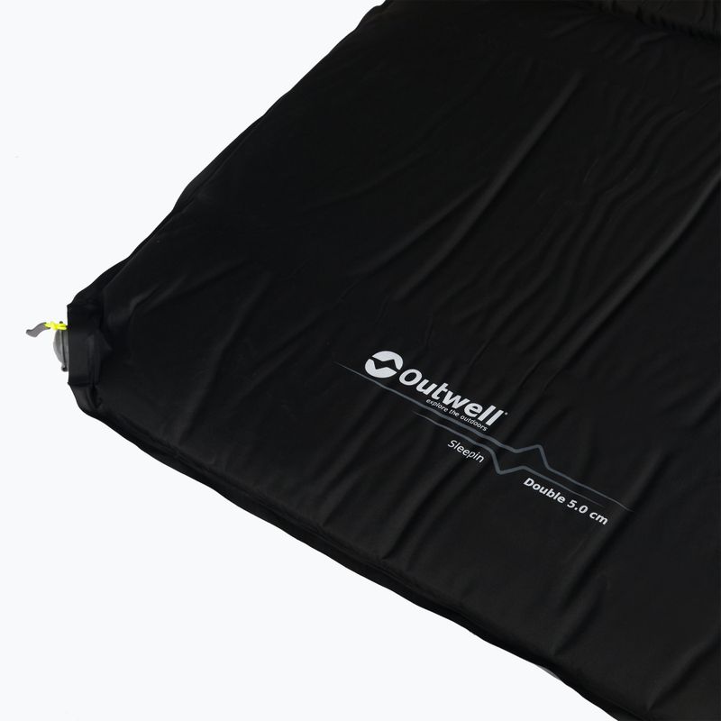 Samonafukovací karimatka Outwell Sleepin Double 5 cm černá 400035 3
