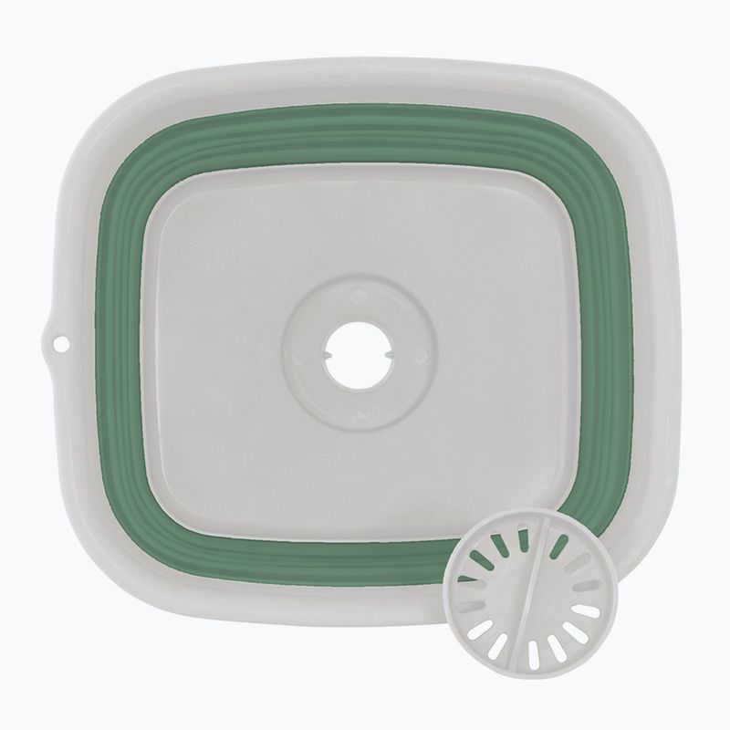 Outwell Collaps Wash Bowl Drain skládací mísa zeleno-šedá 651130 3