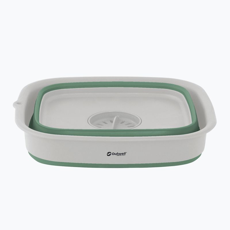 Outwell Collaps Wash Bowl Drain skládací mísa zeleno-šedá 651130 4