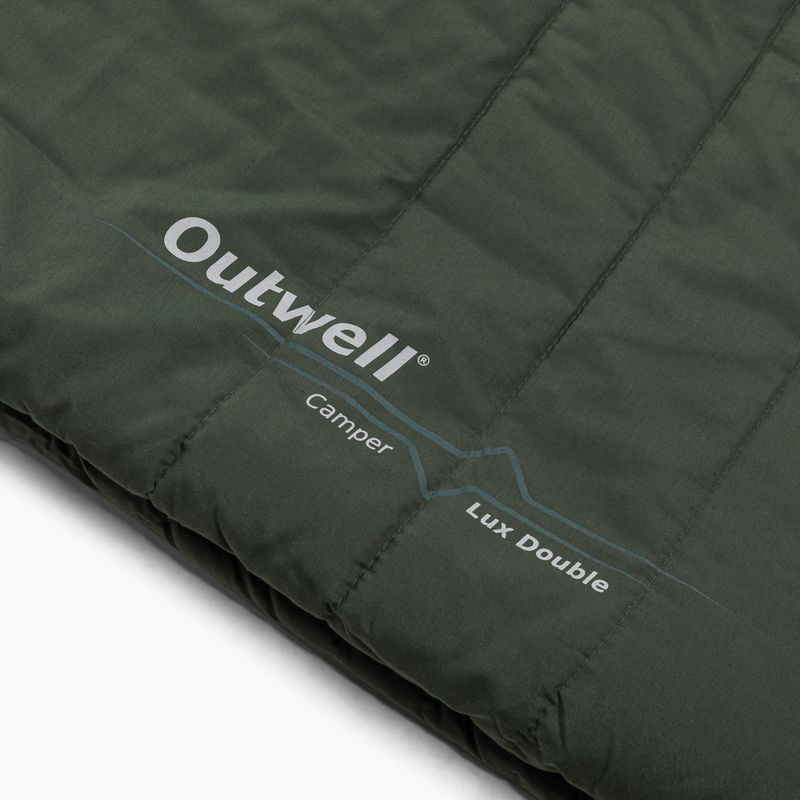 Spací pytel Outwell Camper Lux Double zelený 230394 5