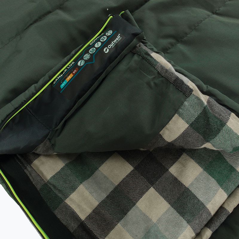Spací pytel Outwell Camper Lux Double zelený 230394 9