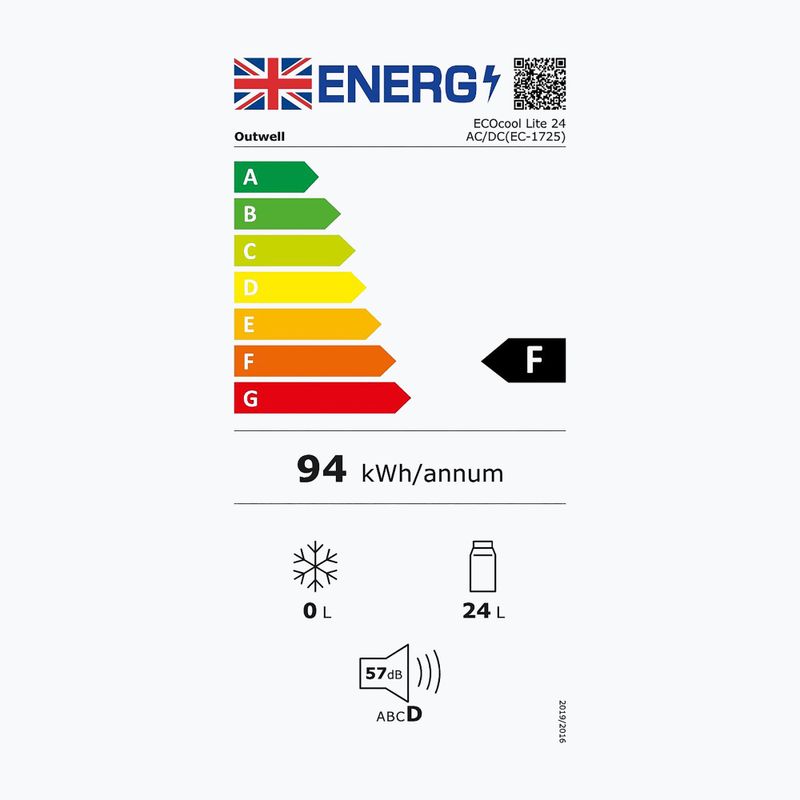 Cestovní chladnička Outwell Ecocool Lite 24 l, tmavě modrá 590207 2