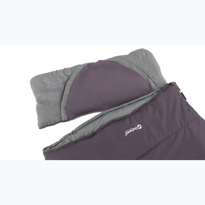 Spací pytel Outwell Contour tmavě fialový 4