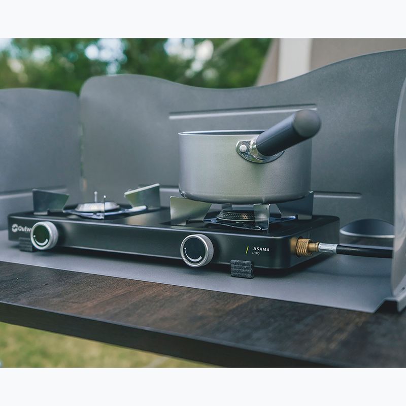 Turistický vařič Outwell Asama Duo black 5