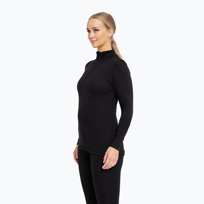Dámská termo mikina Dovre Wool Zip black 3