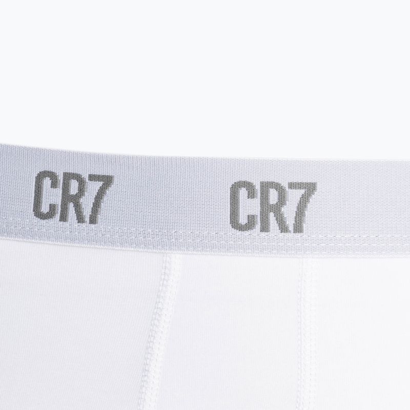 Pánské boxerky CR7 Basic Trunk 3 páry grey melange/white/navy 4