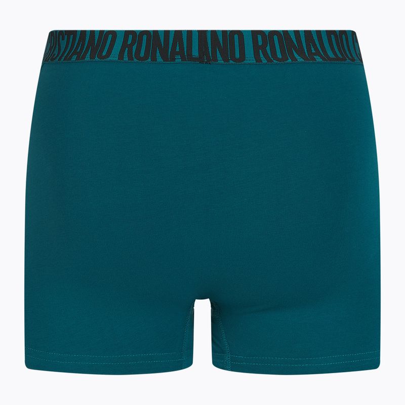 Pánské boxerky CR7 Basic Trunk 3 páry blue/navy 6