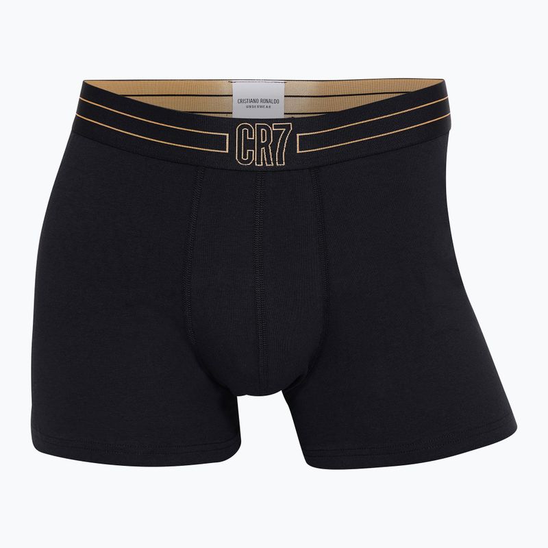 Pánské boxerky CR7 Basic Trunk 5 párů black/gold 6