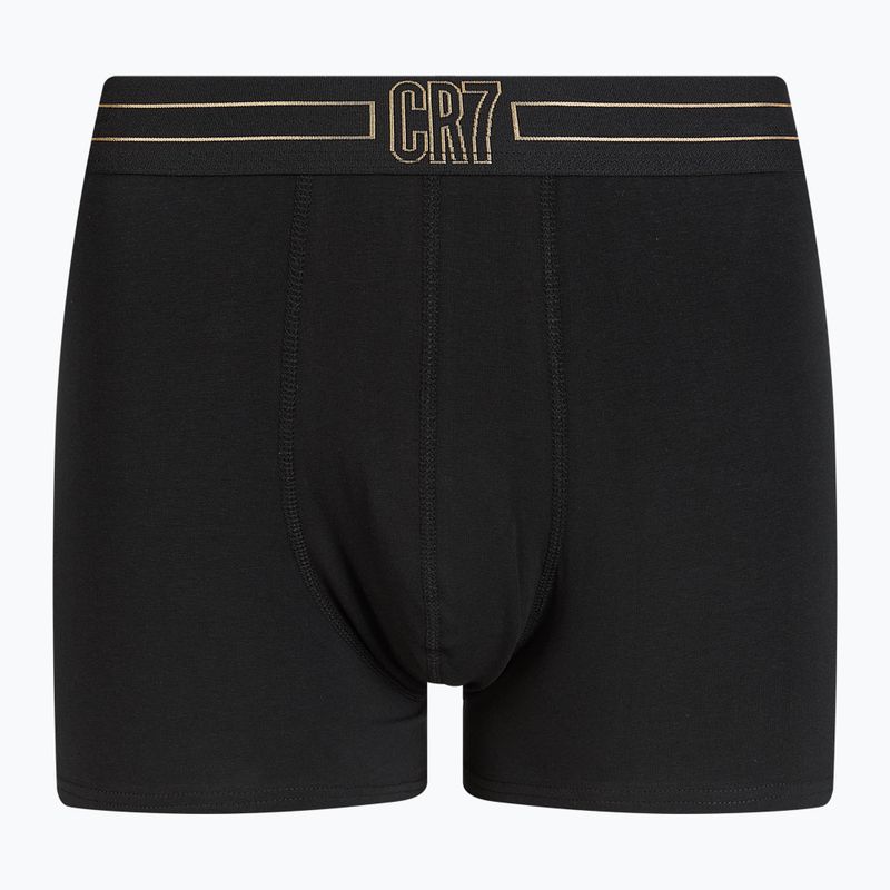 Pánské boxerky CR7 Basic Trunk 5 párů black/gold 2