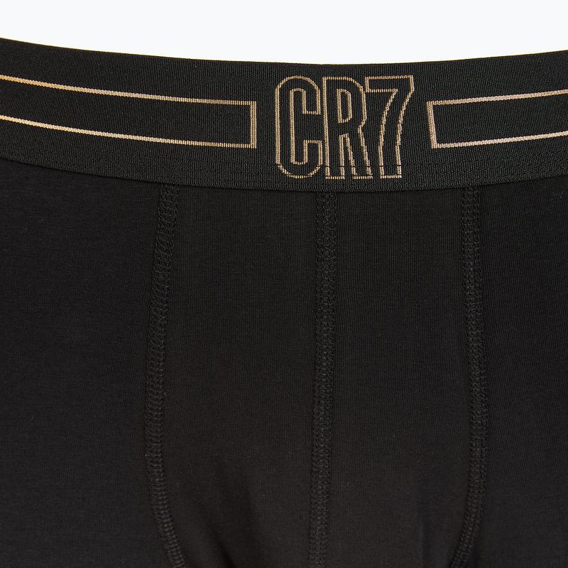 Pánské boxerky CR7 Basic Trunk 5 párů black/gold 4