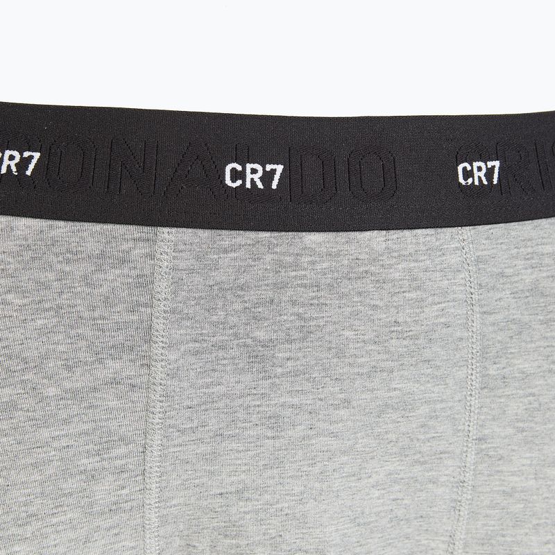 Pánské boxerky  CR7 Bamboo Trunk FSC 3 pary black/dark grey/grey 4