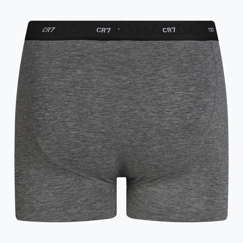 Pánské boxerky  CR7 Bamboo Trunk FSC 3 pary black/dark grey/grey 6