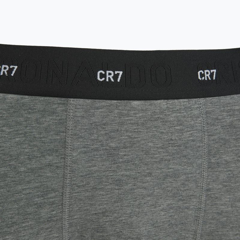 Pánské boxerky  CR7 Bamboo Trunk FSC 3 pary black/dark grey/grey 7