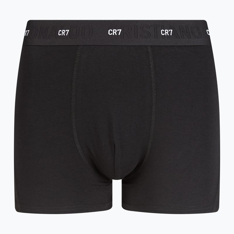 Pánské boxerky  CR7 Bamboo Trunk FSC 3 pary black/dark grey/grey 8