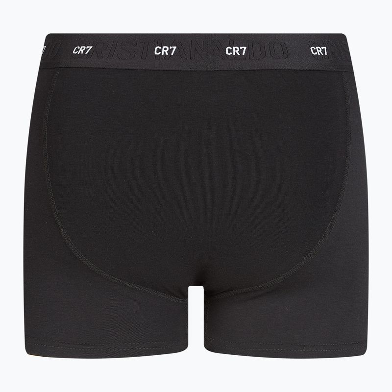 Pánské boxerky  CR7 Bamboo Trunk FSC 3 pary black/dark grey/grey 9