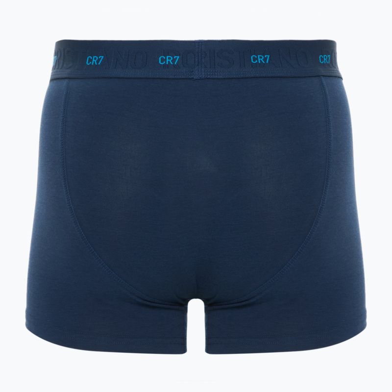 Pánské boxerky CR7 Bamboo Trunk FSC 3 ks navy 2