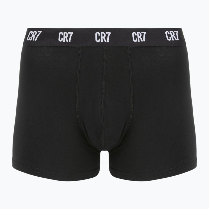 Pánské boxerky CR7 Basic Trunk 5 párů black/white