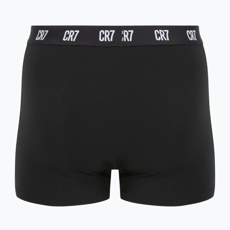 Pánské boxerky CR7 Basic Trunk 5 párů black/white 2