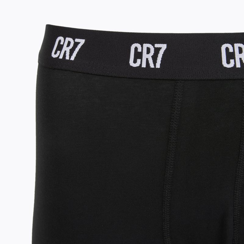 Pánské boxerky CR7 Basic Trunk 5 párů black/white 3