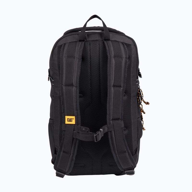 Městský batoh Caterpillar Logan Backpack 25 l black/yellow 3