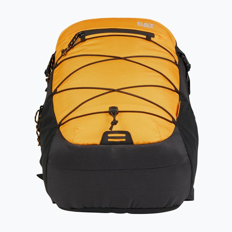 Městský batoh Caterpillar Logan Backpack 25 l black/yellow 4