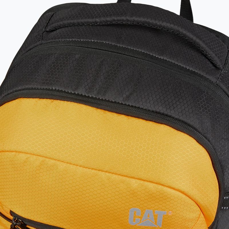 Městský batoh Caterpillar Logan Backpack 25 l black/yellow 5