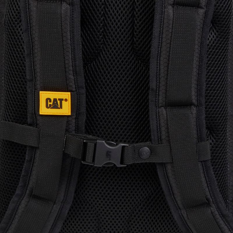 Městský batoh Caterpillar Logan Backpack 25 l black/yellow 10