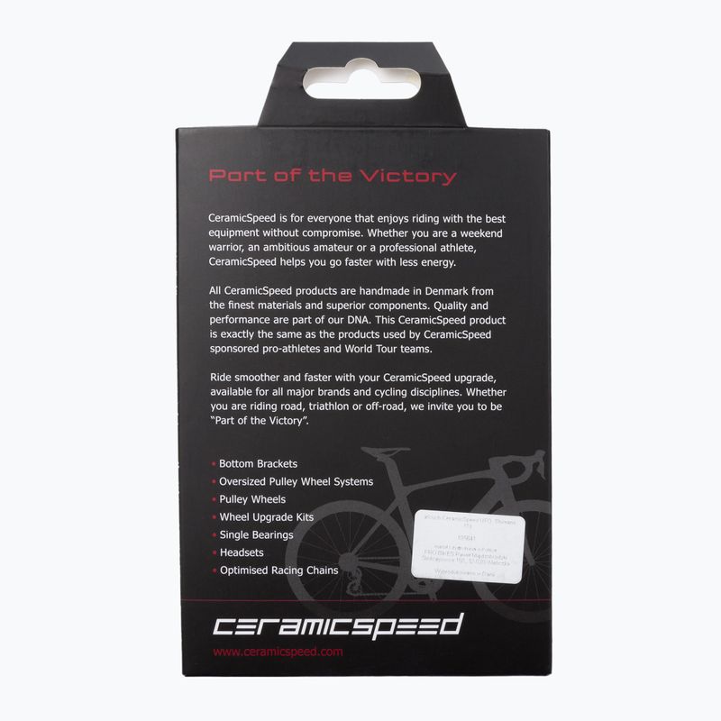 CeramicSpeed UFO Shimano 11s cyklistický řetěz stříbrný 105641 2