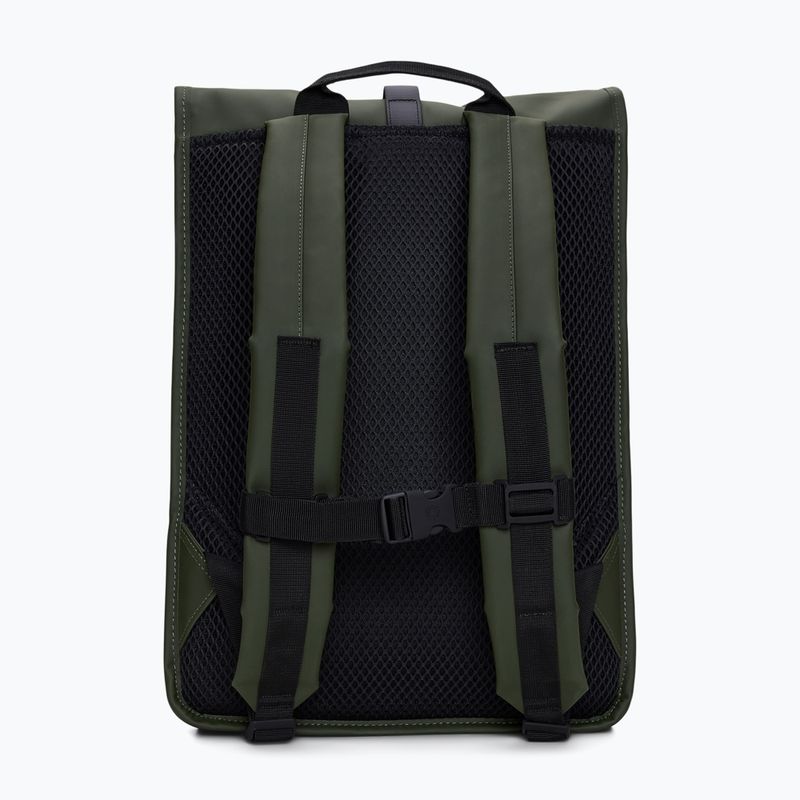 Batoh  Rains Rucksack Rolltop W3 13 l green 2