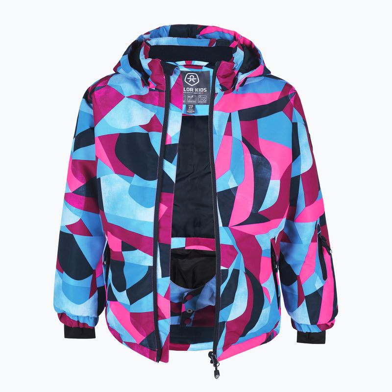 Dětská lyžařská bunda Color Kids Ski Jacket AOP AF 10.000 barvitý 740688 2