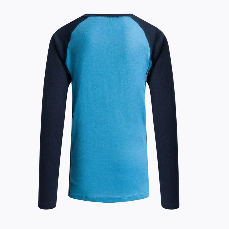 Dětské termoprádlo Color Kids Ski Underwear Colorblock modrý 740777.7280 3