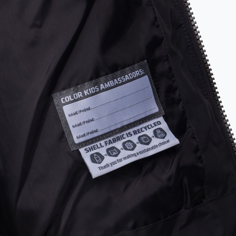 Dětská péřová bunda Color Kids Jacket Quilted AF 10.000 černá 740720 3