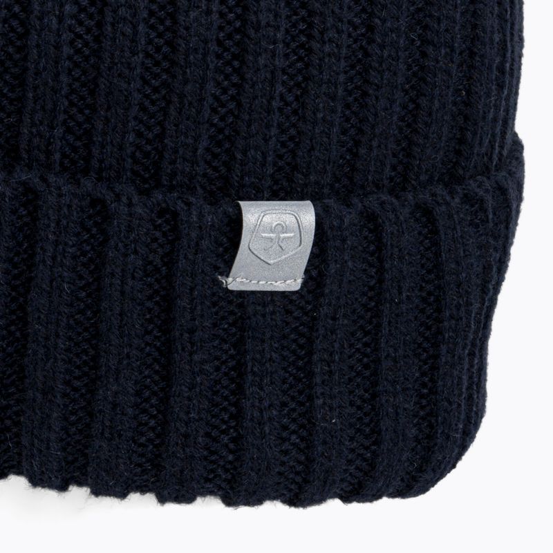 Dětská zimní čepice Color Kids Hat w. Detachable Fake Fur černá 740799 3