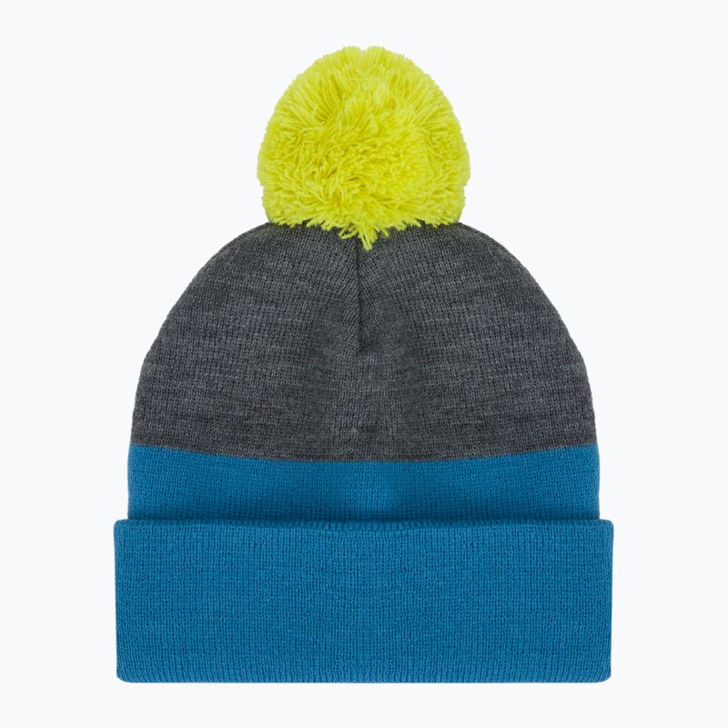 Dětská zimní čepice Color Kids Hat Beanie Colorblock modro-šedá 740805 6