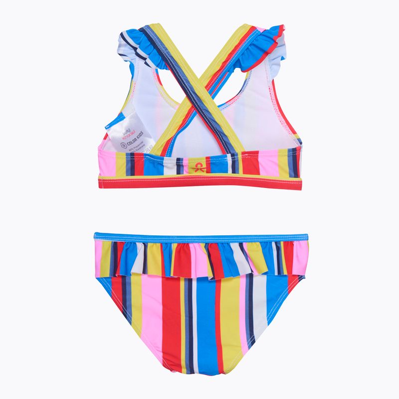 Dětské dvoudílné plavky Barva Krátká sukně Bikiny Barva CO7201115380 2