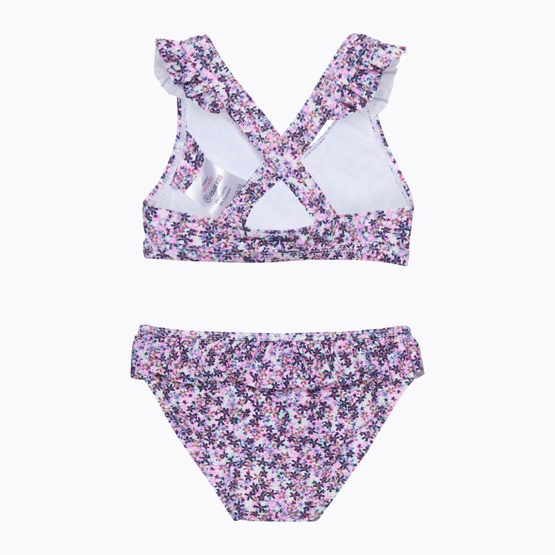 Dětské dvoudílné plavky Barva Krátká sukně Bikiny fialové CO7201116071 2